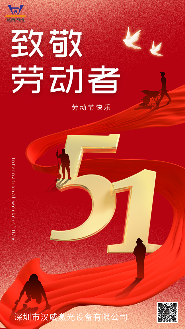 紅金色現代簡約勞動節宣傳手機海報.jpg